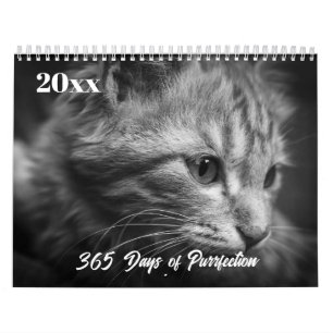 Personalized Custom Photo Cat Lovers Calendar