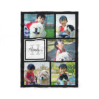 Personalized Custom Photo Collage Monogrammed Gift