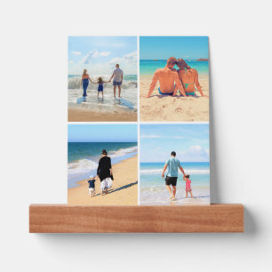 Personalized Custom Photo Collage Picture Ledge