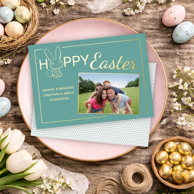 Personalized Custom Photo Easter Greeting Card (Creator Uploaded)