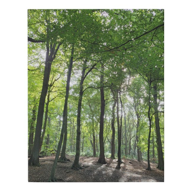 Personalized Custom Photo Faux Canvas Print (Front)