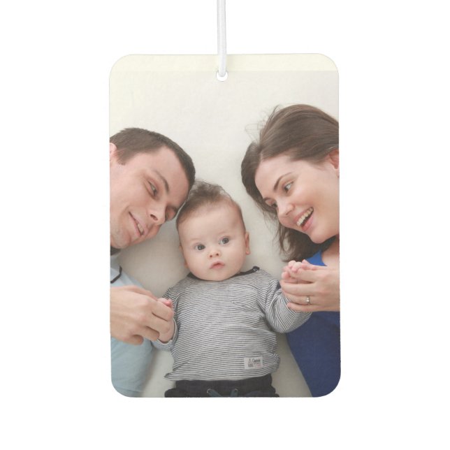 Personalized Custom Photo Full-Color Air Freshener (Front)