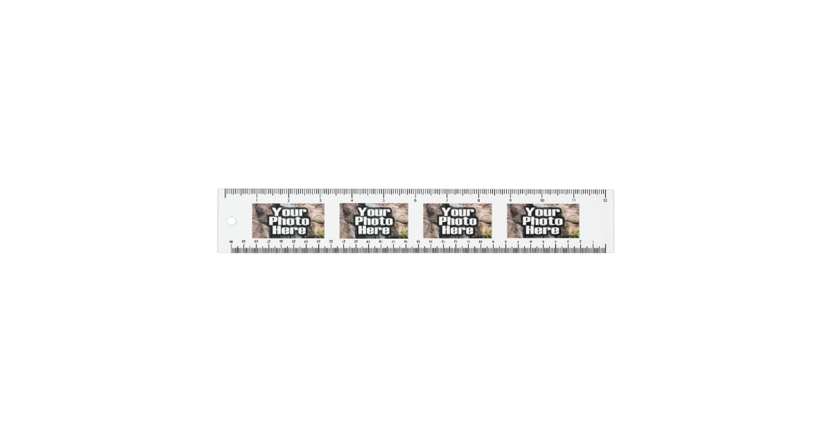 Personalized Custom Photo Gift Ruler | Zazzle