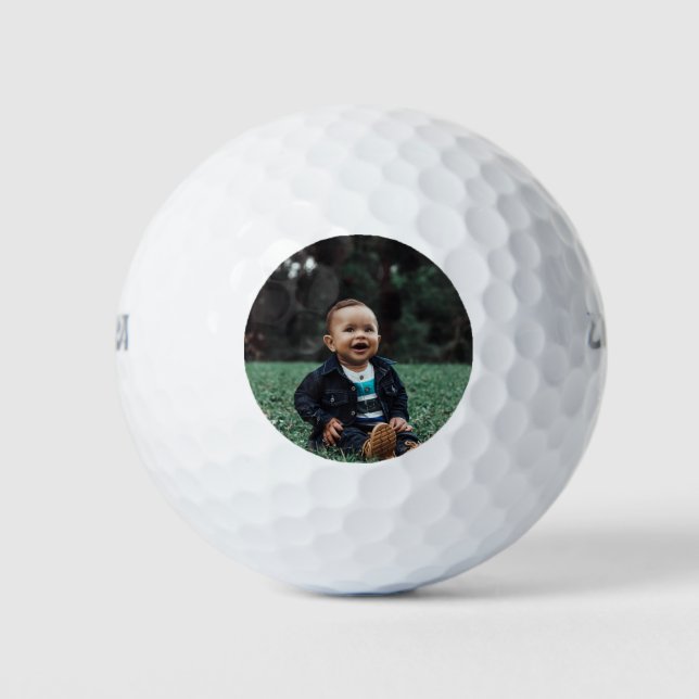 Personalized Custom Photo Golf Balls (Front)