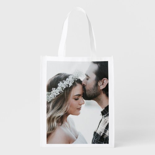 Personalized Custom Photo Grocery Bag