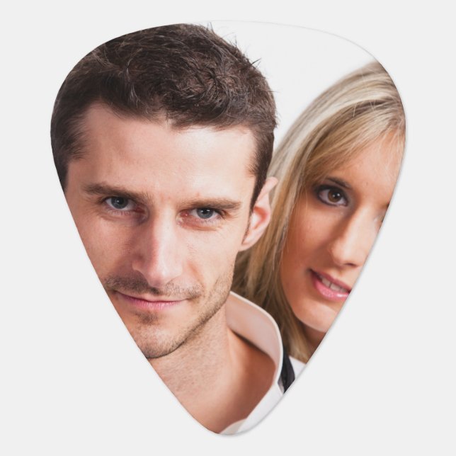 Personalized Custom Photo Guitar Guitar Pick (Front)