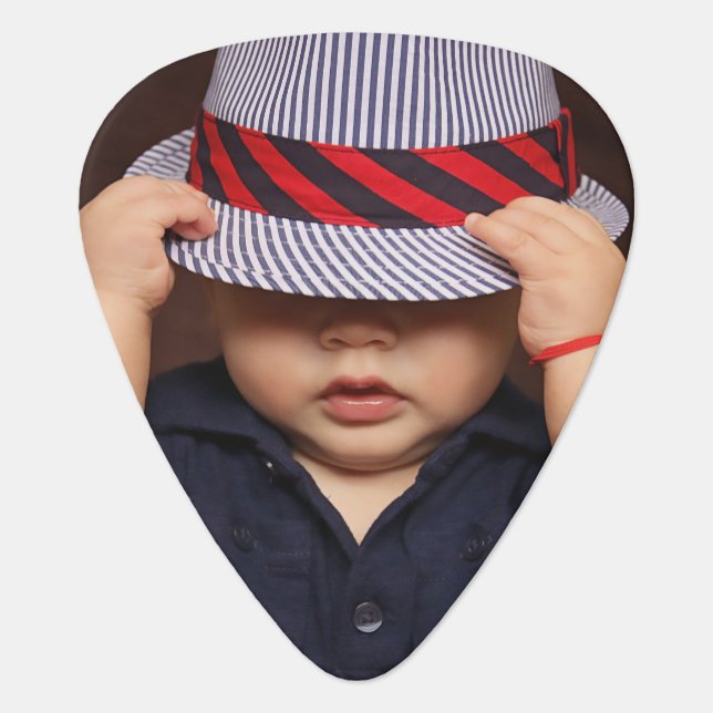 Personalized Custom Photo Guitar Pick (Front)