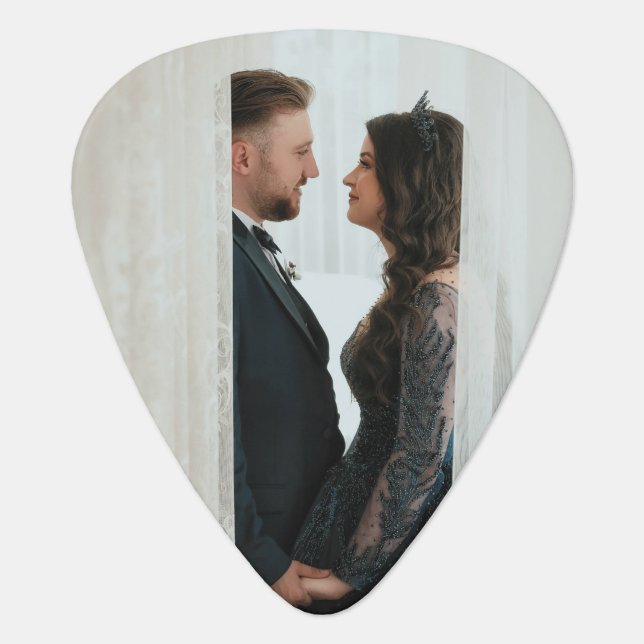 Personalized Custom Photo Guitar Pick (Front)
