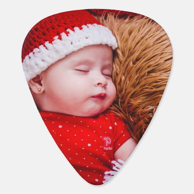 Personalized Custom Photo Guitar Pick (Back)