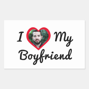 I Love My Boyfriend Sticker for Sale by PoeticDesign