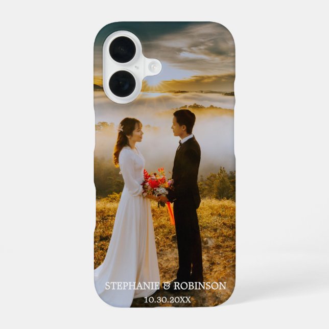 Personalized Custom Photo  Iphone Case (Back)