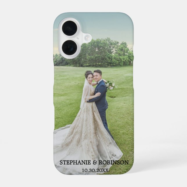 Personalized Custom Photo  Iphone Case (Back)
