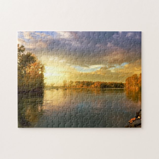Personalized Custom Photo Jigsaw Puzzle (Horizontal)