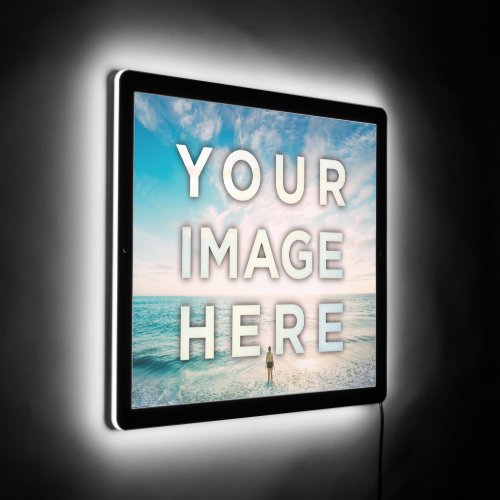 Personalized Custom Photo LED Sign