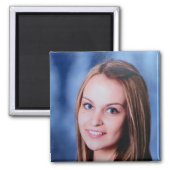 Personalized Custom Photo Magnet (Front)