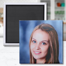 Personalized Custom Photo Magnet at Zazzle