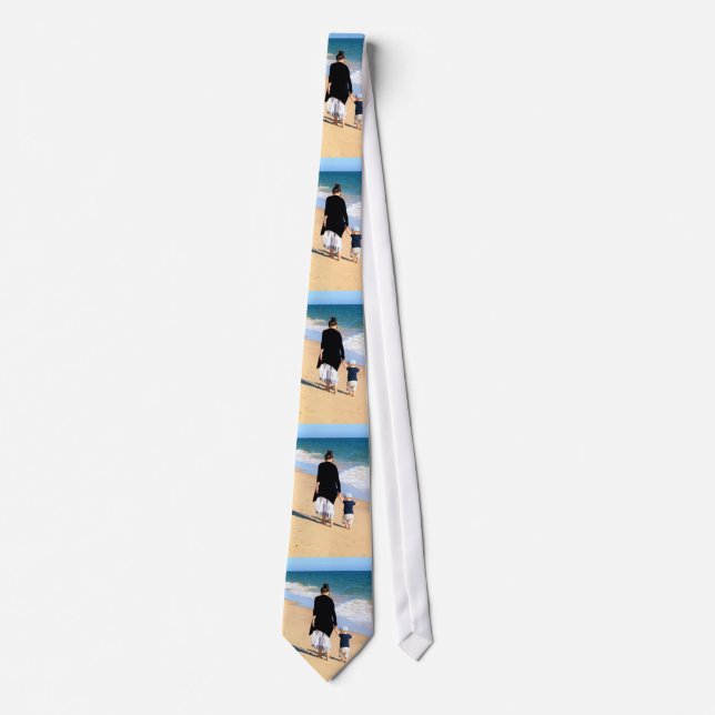 Personalized Custom Photo Neck Tie (Front)