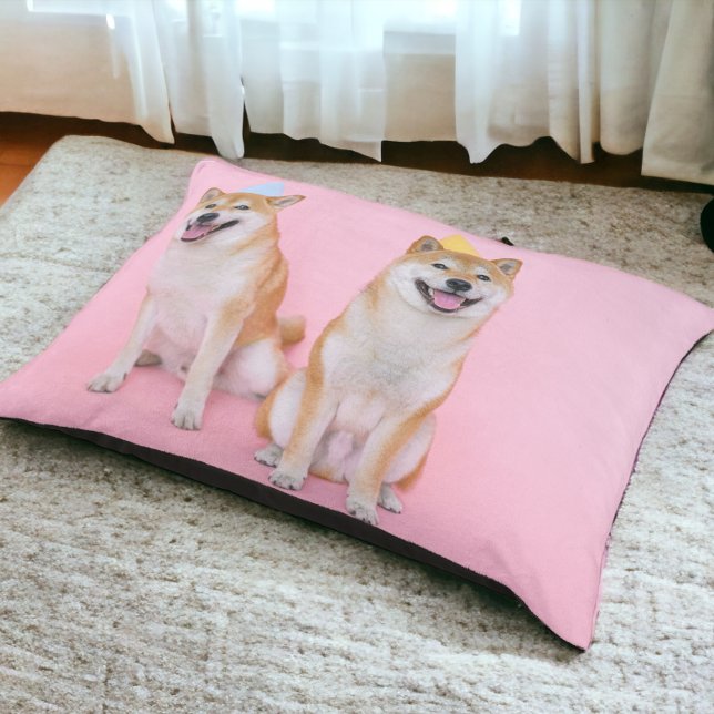 Personalized Custom Photo  Pet Bed (Personalized Custom Photo Pet Bed from Ricaso. Add own photo/artwork to create your own pet bed)