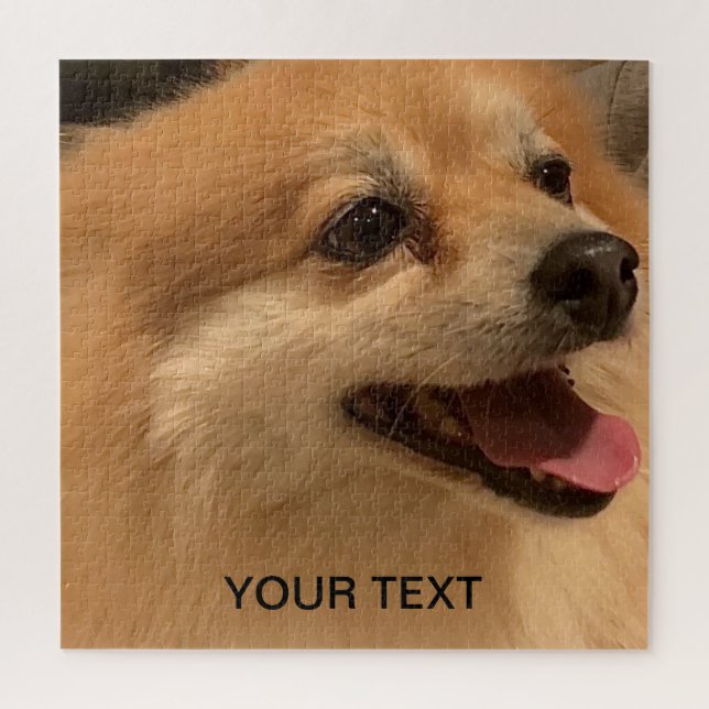 Personalized Custom Photo Pet portrait  Jigsaw  Puzzle (Vertical)