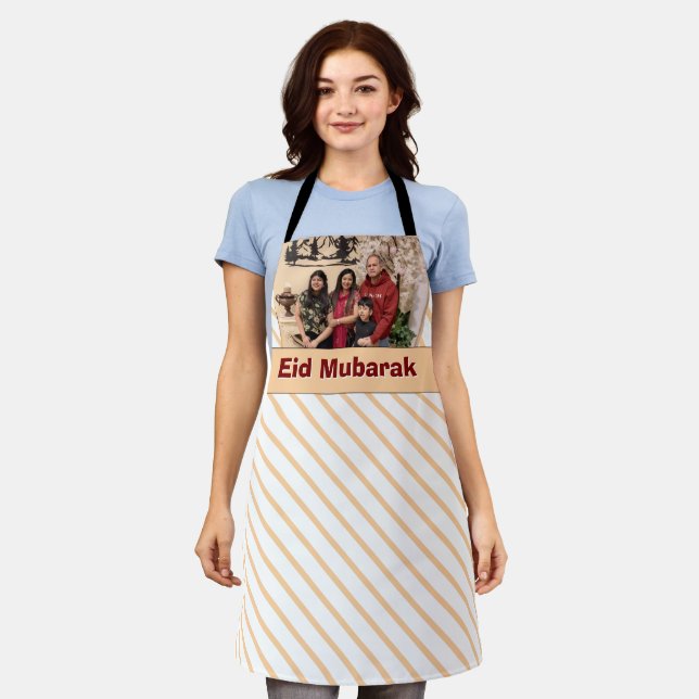 Personalized Custom Photo Picture Friends Family Apron (Worn)