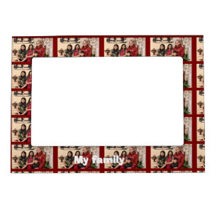 Personalized Custom Photo Picture Friends Family  Magnetic Frame