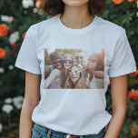 Personalized Custom Photo Picture Friends Family  Tri-Blend Shirt