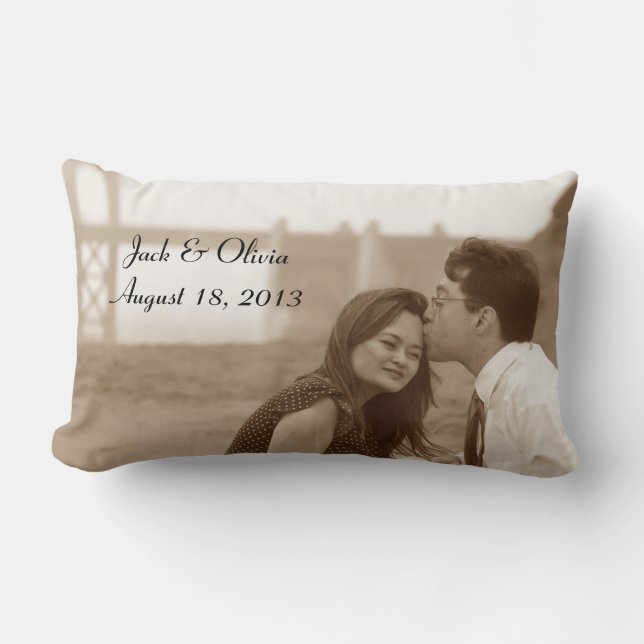 Personalized Custom Photo Pillow (Front)