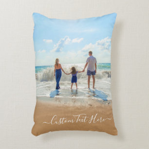 Personalized Custom Photo Pillow with Text