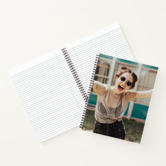 Personalized Custom Photo Spiral Notebook