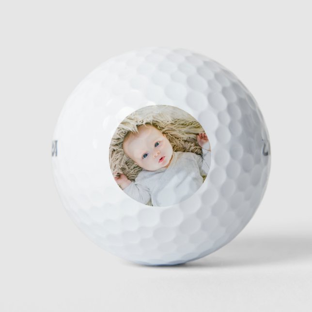 Personalized Custom Photo Sport Golf Balls (Front)