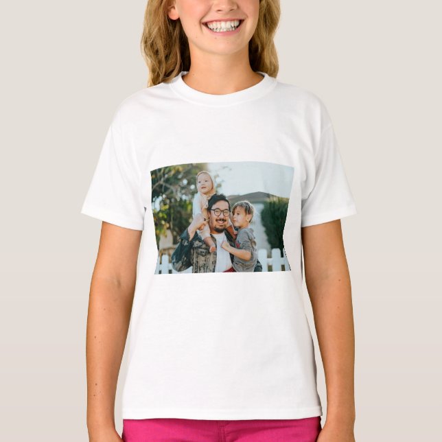Personalized Custom Photo T-Shirt (Front)