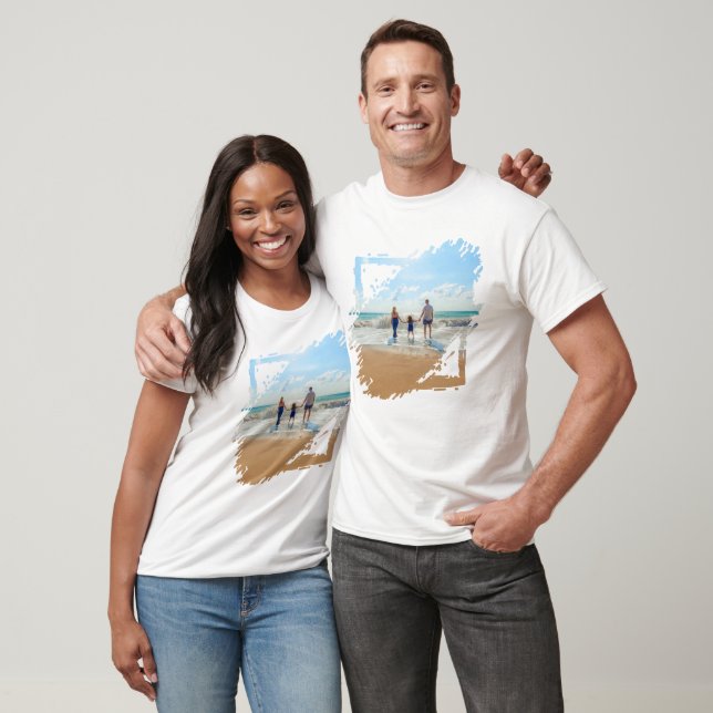 Personalized Custom Photo T-Shirt Design Your Own (Unisex)