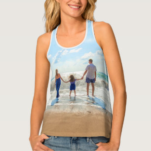 Personalized Custom Photo Tank Top Your Photos
