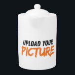 Personalized Custom Photo Teapot<br><div class="desc">Design a personalized custom photo teapot that turns tea time into a memorable experience. Upload your favorite photo to create a unique keepsake teapot perfect for gifting. Ideal for birthdays, weddings, anniversaries, or as a thoughtful gift for tea lovers.</div>