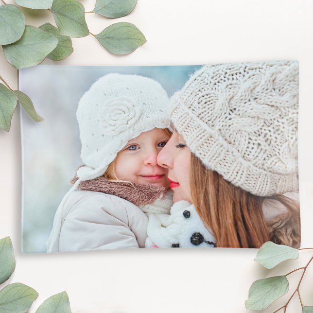 Personalized Custom Photo Template Simple Stylish Trinket Tray (Creator Uploaded)