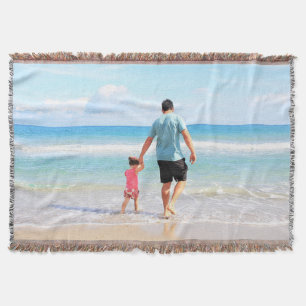 Personalized Custom Photo Throw Blanket