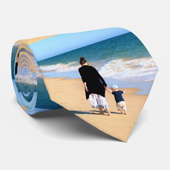 Personalized Custom Photo Tie with Your Photos (Rolled)