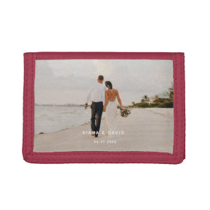Personalized Custom Photo  Trifold Wallet