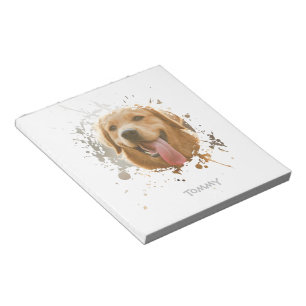 Personalized Custom Photo with Name Notepad