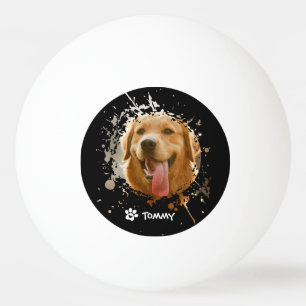 Personalized Custom Photo with Name   Ping Pong Ball