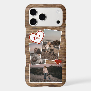 Personalized Custom Photos And Love Heart iPhone 17 Pro Max Case