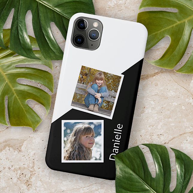 Personalized Custom Photos On Black and White Case-Mate iPhone Case (Creator Uploaded)