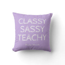 Personalized Custom Purple Teacher Gift Idea