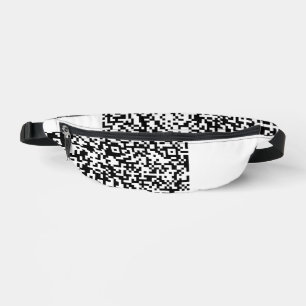 Personalized Custom QR Code Fanny Pack Example