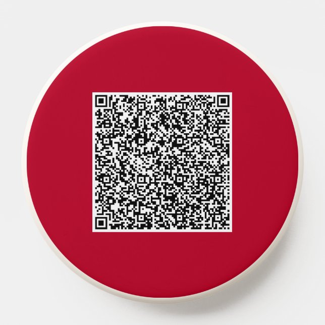Personalized Custom QR Code PopSocket Template (Popsocket)