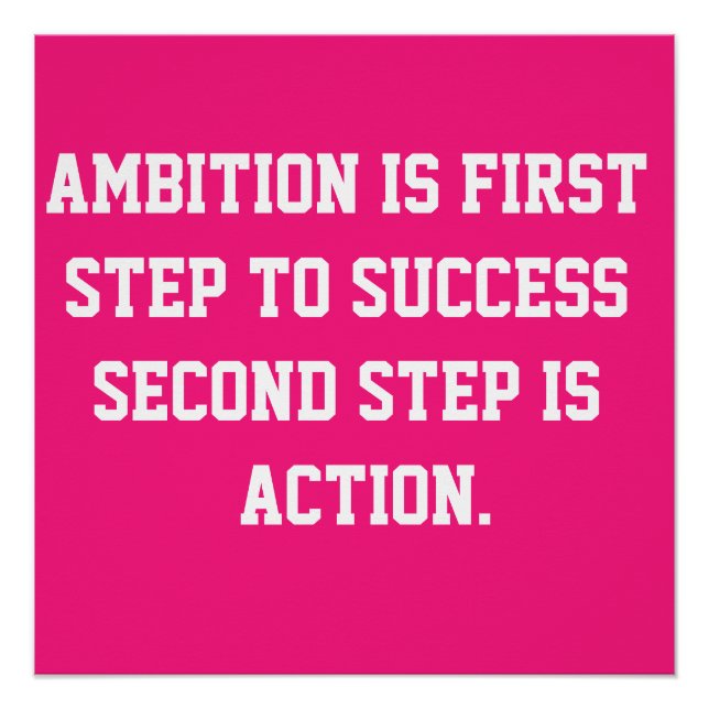 Personalized Custom Quotes Wall Art Poster & Decor (Front)