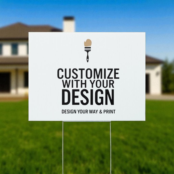 Personalized Custom Real Estate Yard Sign