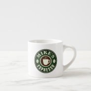 Personalized Custom Small Vintage Espresso Cup Mug at Zazzle