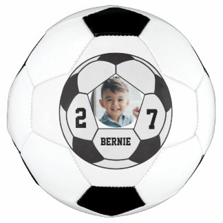 Personalized custom soccer ball player sports team