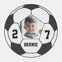 Personalized custom soccer ball player sports team